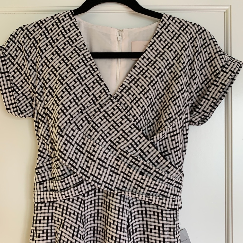 Gal Meets Glam💕 Carson Variegated Gingham Dress - Picture 4 of 7